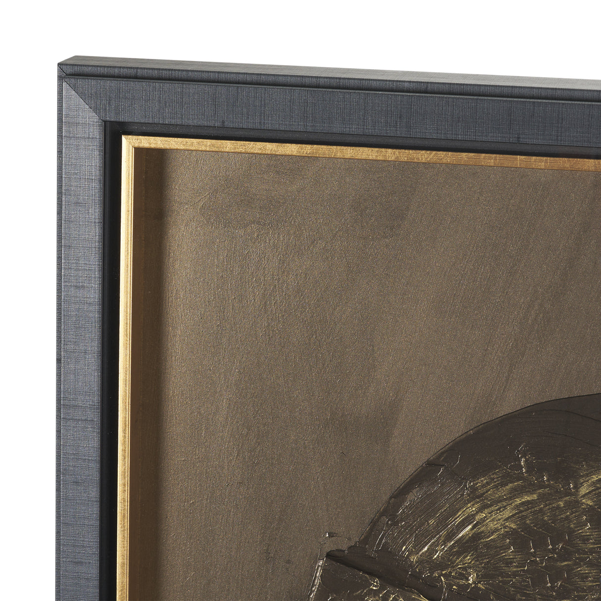 The Bronze Spark III by Studio M a handmade Original Framed Artwork under Glass from Mercana - Luna Furniture
