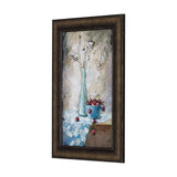 Still Life with Tangerine by Mercana Studio a Hand Embellished Textured Framed Art Print from Mercana - Luna Furniture