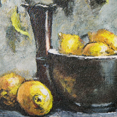 Still Life with Tangerine by Mercana Studio a Hand Embellished Textured Framed Art Print from Mercana - Luna Furniture