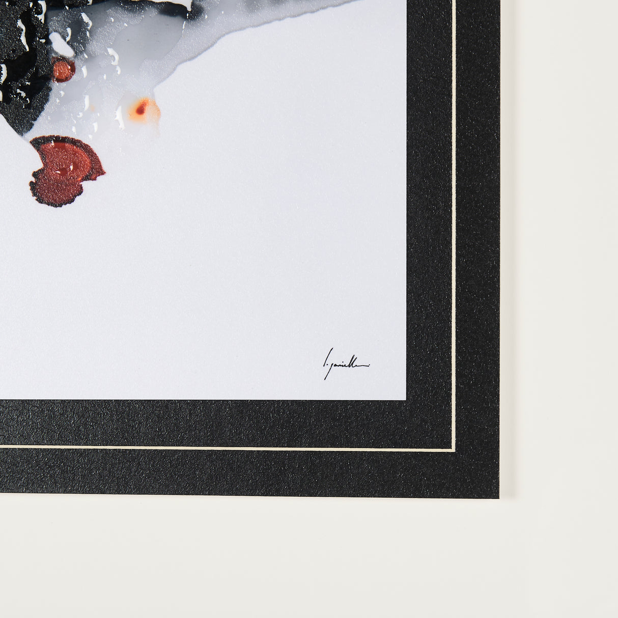 Shimmering Night III by Mercana Studio Hand Embellished Textured Framed Art Print Matted under Glass from Mercana - Luna Furniture