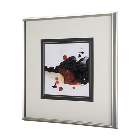 Shimmering Night I by Mercana Studio a Hand Embellished Textured Framed Art Print Matted under Glass from Mercana - Luna Furniture