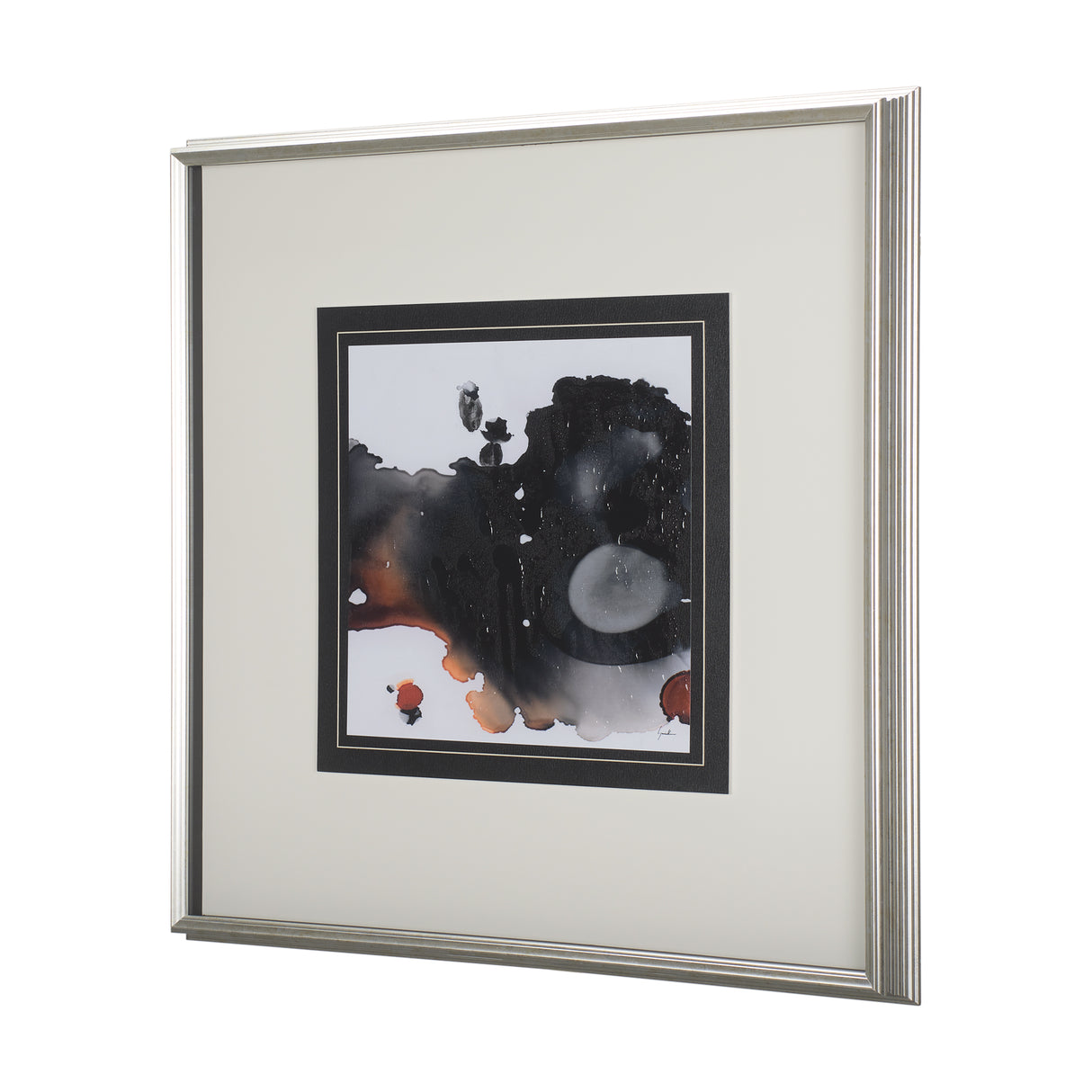 Shimmering Night II by Mercana Studio Hand Embellished Textured Framed Art Print Matted under Glass from Mercana - Luna Furniture