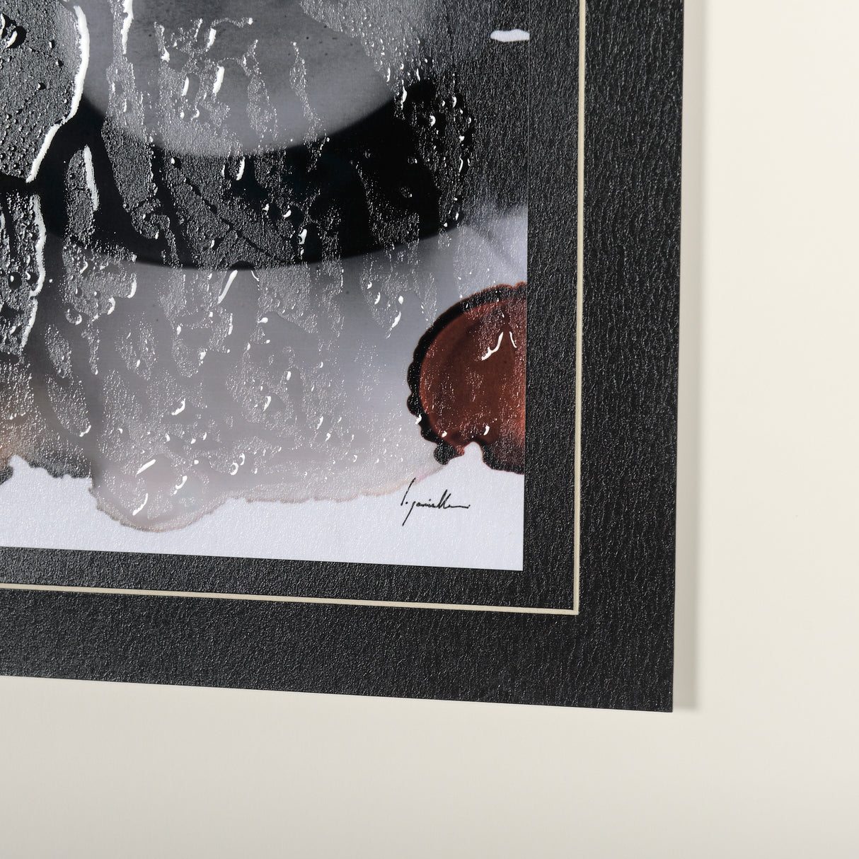 Shimmering Night II by Mercana Studio Hand Embellished Textured Framed Art Print Matted under Glass from Mercana - Luna Furniture