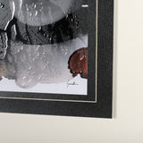 Shimmering Night II by Mercana Studio Hand Embellished Textured Framed Art Print Matted under Glass from Mercana - Luna Furniture