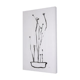 Organic Line Drawing I by Mercana Studio a Hand Embellished Textured Canvas from Mercana - Luna Furniture