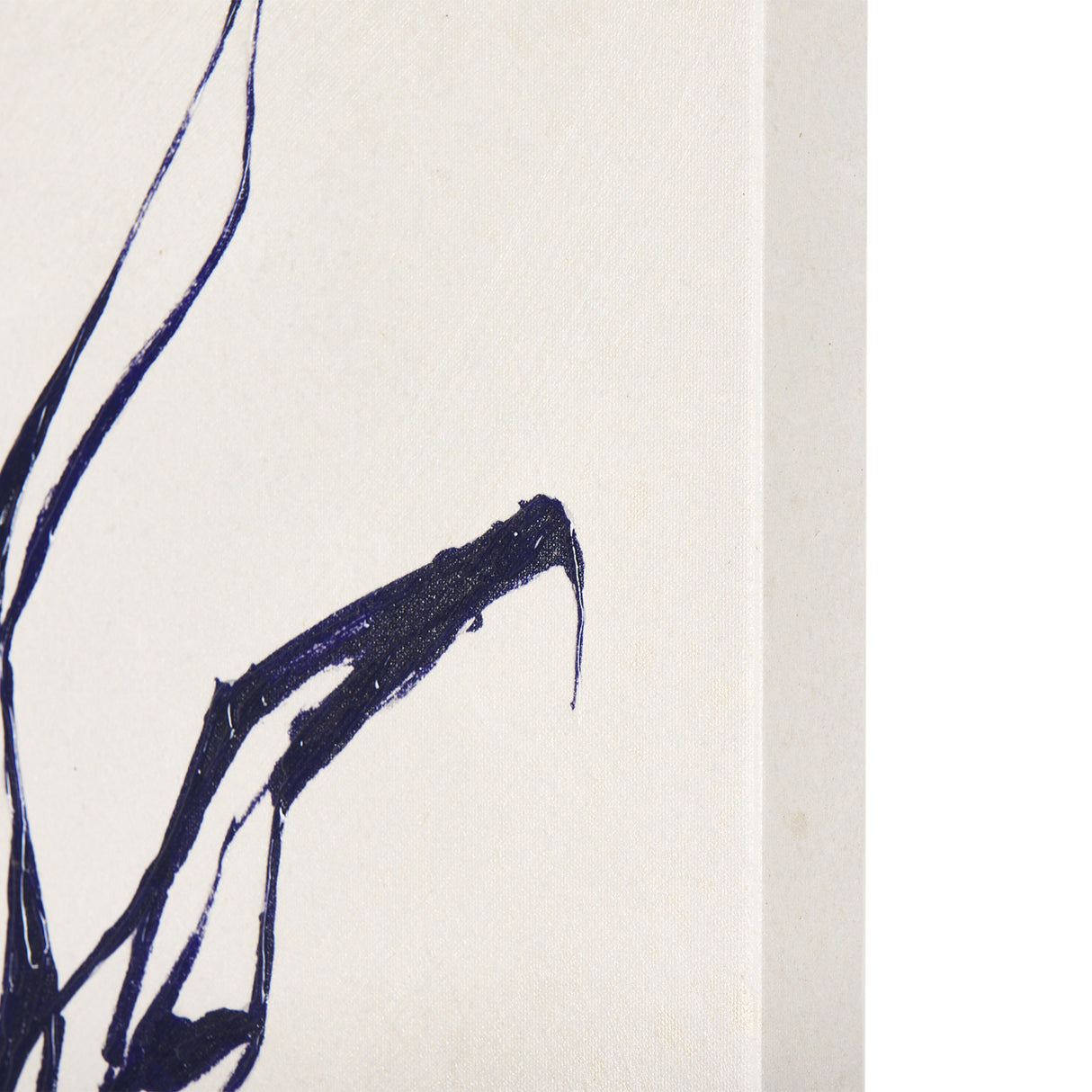 Sapphire Vase I by Mercana Studio a Hand Embellished Textured Canvas from Mercana - Luna Furniture