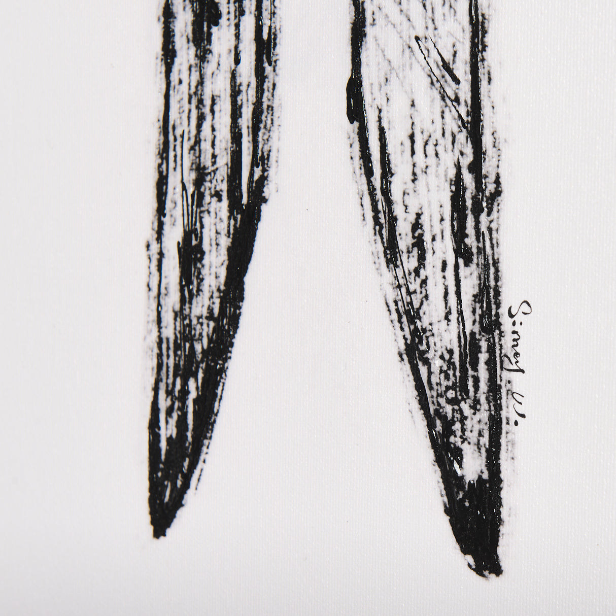 Vintage Cloth Peg I by Mercana Studio a Hand Embellished Textured Canvas from Mercana - Luna Furniture