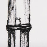 Vintage Cloth Peg I by Mercana Studio a Hand Embellished Textured Canvas from Mercana - Luna Furniture