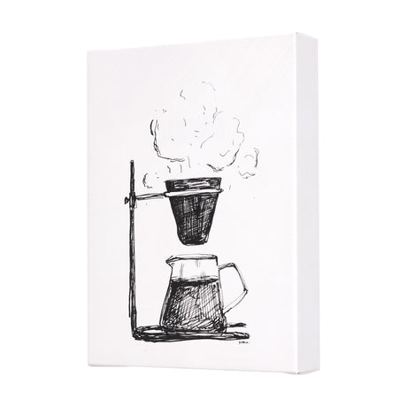 Pour Over by Mercana Studio a Hand Embellished Textured Canvas from Mercana - Luna Furniture