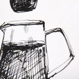 Pour Over by Mercana Studio a Hand Embellished Textured Canvas from Mercana - Luna Furniture