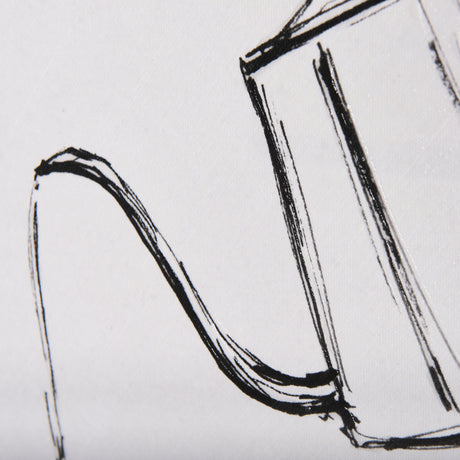 Gooseneck Kettle by Mercana Studio a Hand Embellished Textured Canvas from Mercana - Luna Furniture