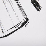 Gooseneck Kettle by Mercana Studio a Hand Embellished Textured Canvas from Mercana - Luna Furniture