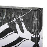 National Laundry Day by Mercana Studio a Hand Embellished Textured Canvas from Mercana - Luna Furniture