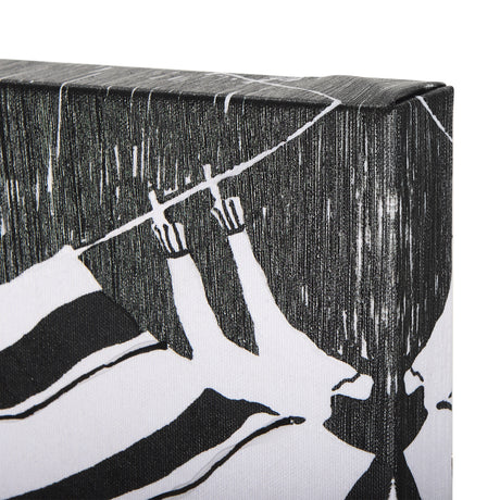 National Laundry Day by Mercana Studio a Hand Embellished Textured Canvas from Mercana - Luna Furniture