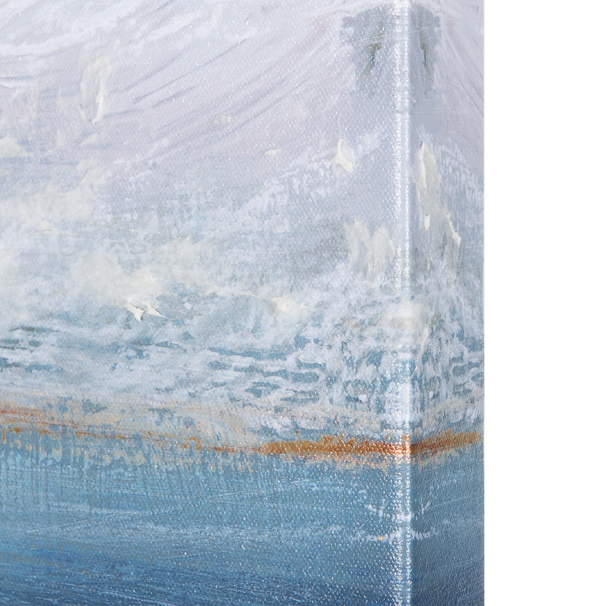Cloud Bay II by Mercana Studio a Hand Embellished Textured Canvas from Mercana - Luna Furniture