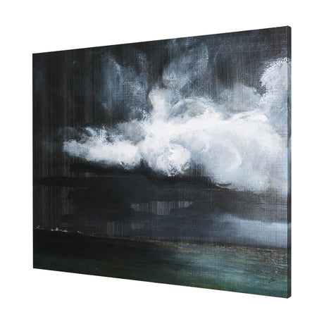 Stormy Skies II by Mercana Studio a Hand Embellished Textured Canvas from Mercana - Luna Furniture