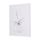 Ikebana Light I by Mercana Studio a Hand Embellished Textured Canvas from Mercana - Luna Furniture