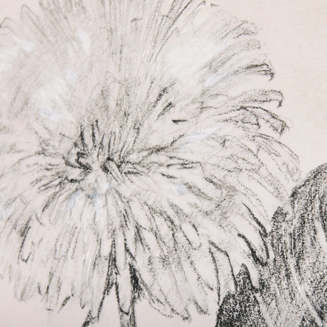 Dandelion Drawing II by Mercana Studio a Hand Embellished Textured Canvas from Mercana - Luna Furniture