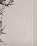 Thistle With Bumblebee Drawing IV by Mercana Studio a Hand Embellished Textured Canvas from Mercana - Luna Furniture