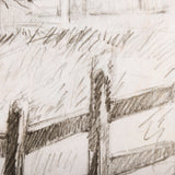 Old West Collection I ( Farm view) by Mercana Studio a Hand Embellished Textured Canvas from Mercana - Luna Furniture