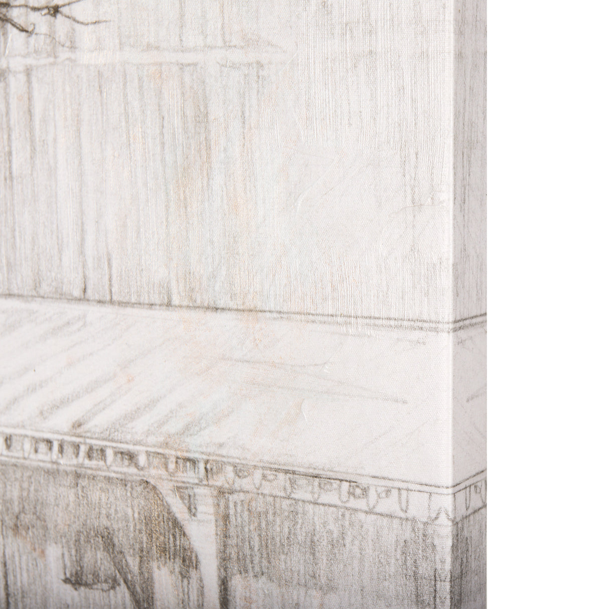 Old West Collection I ( Farm view) by Mercana Studio a Hand Embellished Textured Canvas from Mercana - Luna Furniture