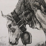 Old West Collection IV (Cow Sketch) by Mercana Studio a Hand Embellished Textured Canvas from Mercana - Luna Furniture