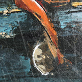 Still Life with Tangerine by Mercana Studio a Hand Embellished Textured Canvas from Mercana - Luna Furniture
