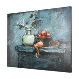 Still Life with Tangerine by Mercana Studio a Hand Embellished Textured Canvas from Mercana - Luna Furniture