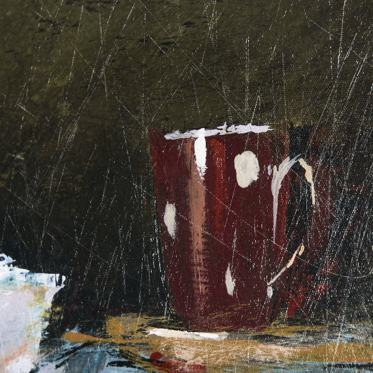 Still Life with Crock by Mercana Studio a Hand Embellished Textured Canvas from Mercana - Luna Furniture