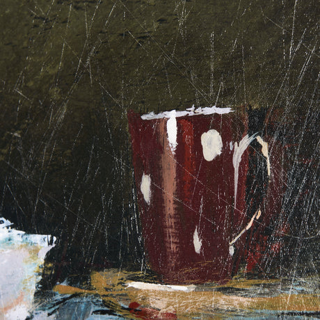 Still Life with Crock by Mercana Studio a Hand Embellished Textured Canvas from Mercana - Luna Furniture