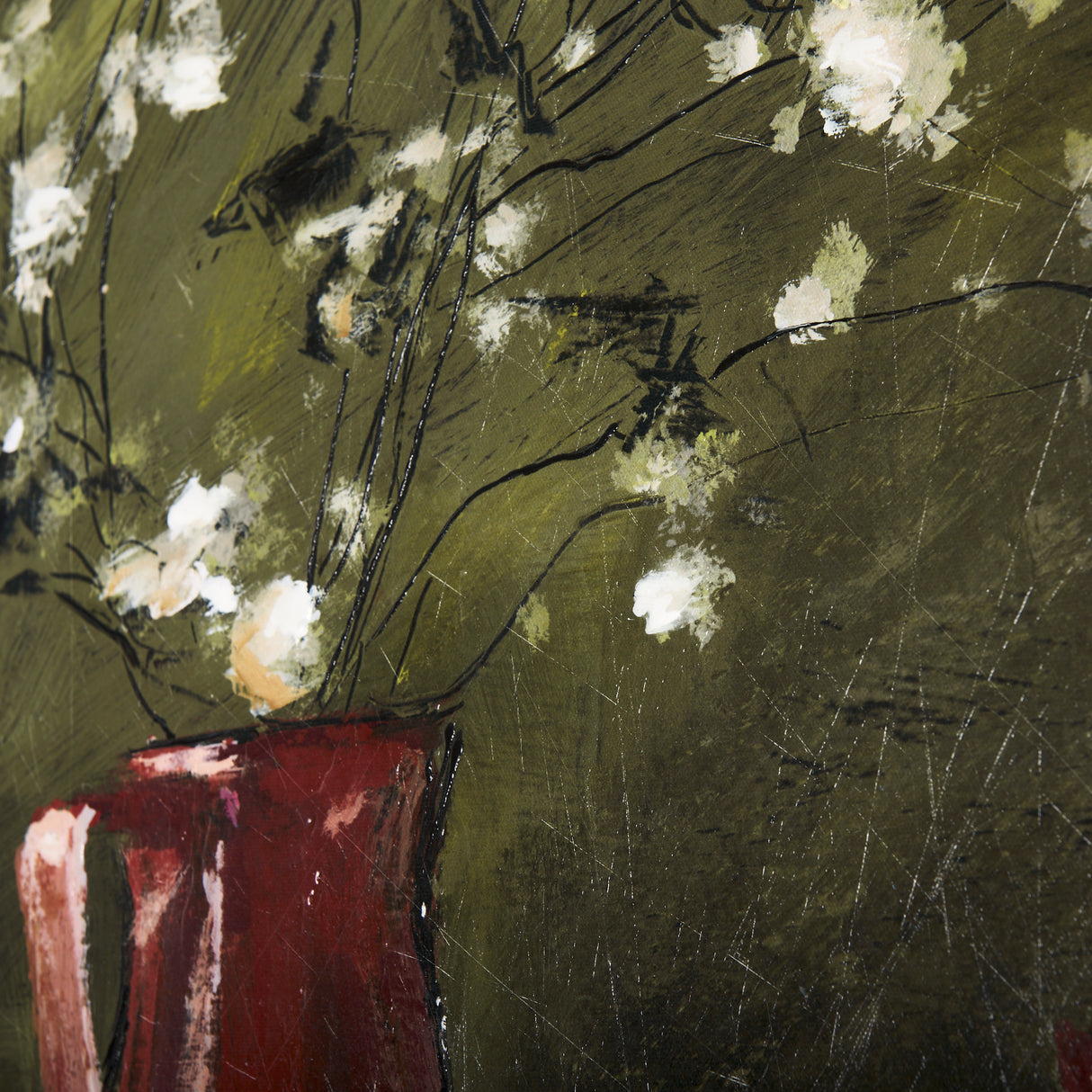 Still Life with Crock by Mercana Studio a Hand Embellished Textured Canvas from Mercana - Luna Furniture
