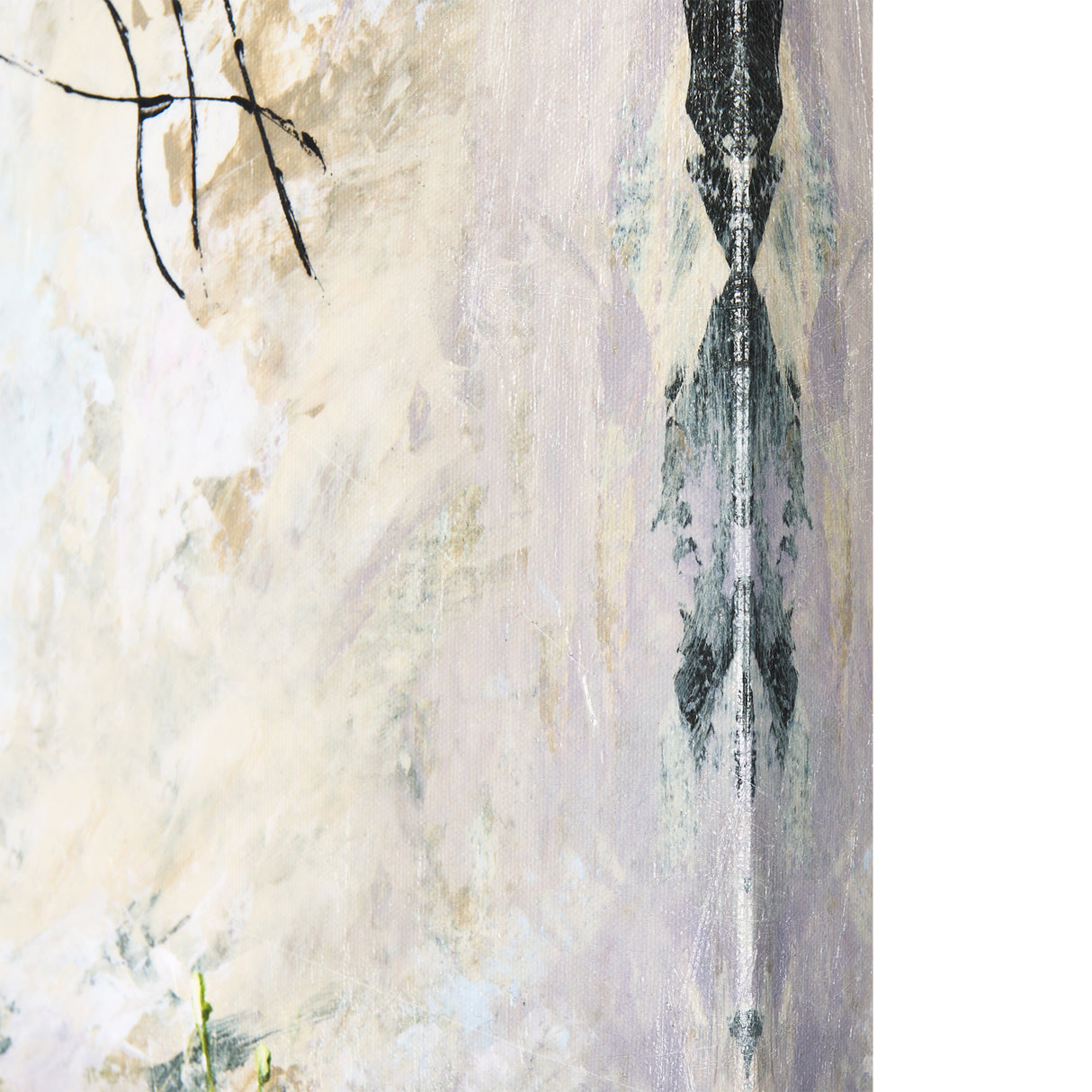 Still Life with Cherries by Mercana Studio a Hand Embellished Textured Canvas from Mercana - Luna Furniture