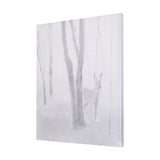 A Winter Day in Forest I by Mercana Studio a Hand Embellished Textured Canvas from Mercana - Luna Furniture
