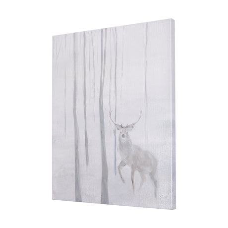 A Winter Day in Forest II by Mercana Studio a Hand Embellished Textured Canvas from Mercana - Luna Furniture