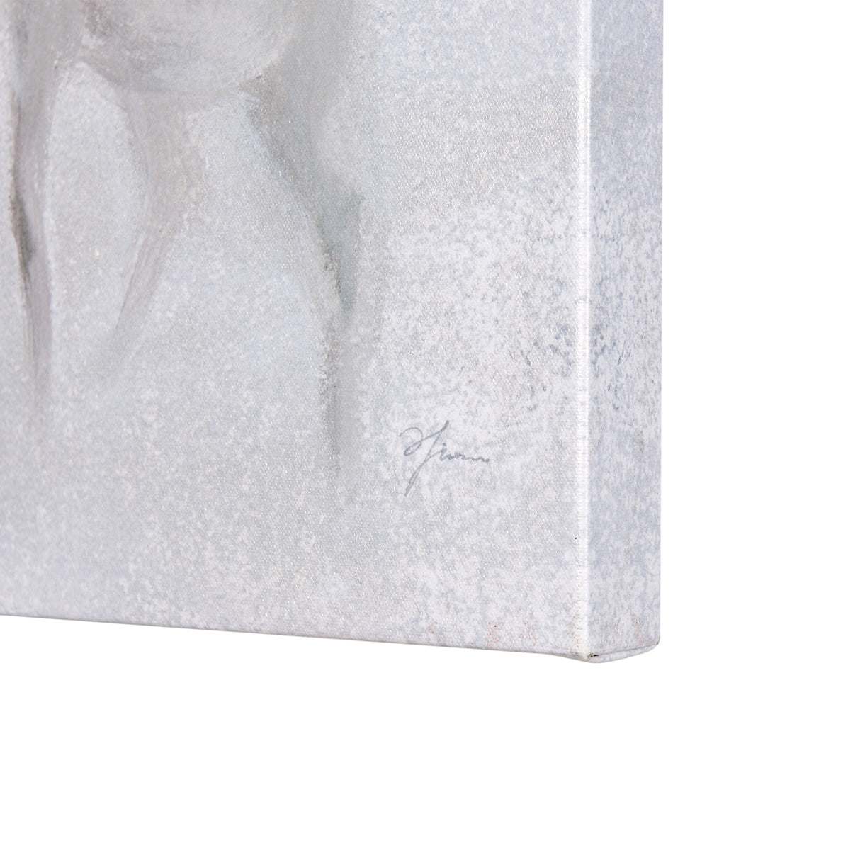 A Winter Day in Forest II by Mercana Studio a Hand Embellished Textured Canvas from Mercana - Luna Furniture