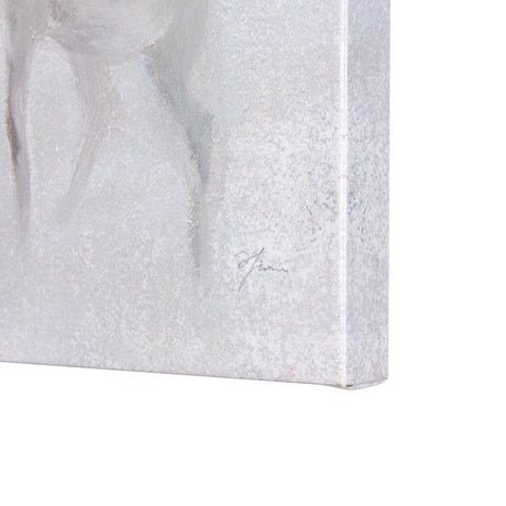 A Winter Day in Forest II by Mercana Studio a Hand Embellished Textured Canvas from Mercana - Luna Furniture