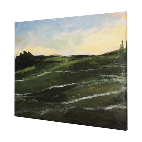 Sunrise Valley I by Mercana Studio a Hand Embellished Textured Canvas from Mercana - Luna Furniture