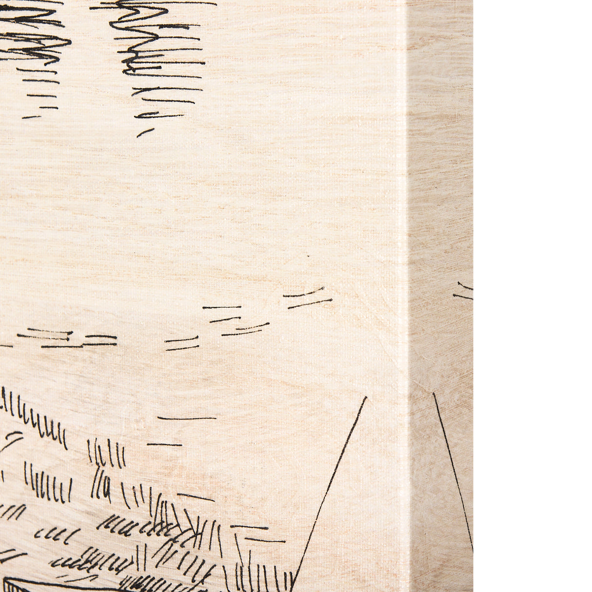 Fireside I by Mercana Studio a Hand Embellished Textured Canvas from Mercana - Luna Furniture