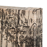 Fireside IV by Mercana Studio a Hand Embellished Textured Canvas from Mercana - Luna Furniture