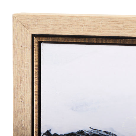 Black Strokes I by Mercana Studio a Hand Embellished Textured Framed Canvas from Mercana - Luna Furniture
