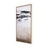 Black Strokes II by Mercana Studio a Hand Embellished Textured Framed Canvas from Mercana - Luna Furniture