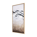 Black Strokes III by Mercana Studio a Hand Embellished Textured Framed Canvas from Mercana - Luna Furniture