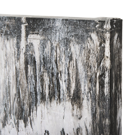 The Fog II by Mercana Studio a Hand Embellished Textured Canvas from Mercana - Luna Furniture
