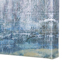 A Fresh Winter Morning I by Mercana Studio a Hand Embellished Textured Canvas from Mercana - Luna Furniture