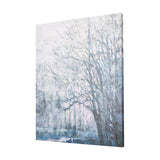 A Fresh Winter Morning II by Mercana Studio a Hand Embellished Textured Canvas from Mercana - Luna Furniture