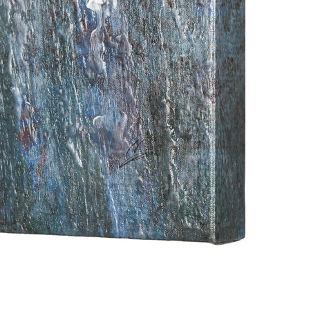 A Fresh Winter Morning II by Mercana Studio a Hand Embellished Textured Canvas from Mercana - Luna Furniture
