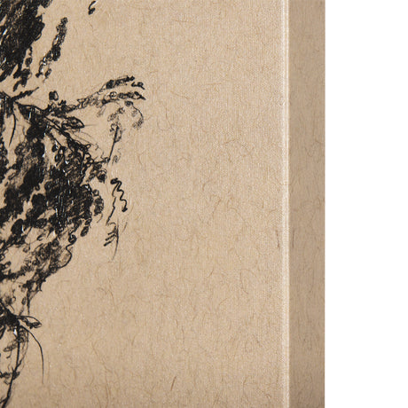 Tree Drawing II by Mercana Studio a Hand Embellished Textured Canvas from Mercana - Luna Furniture