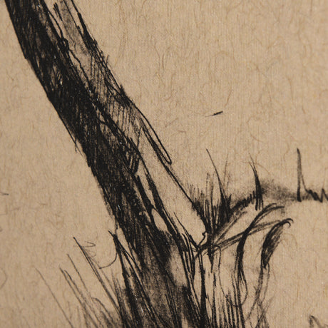 Tree Drawing III by Mercana Studio a Hand Embellished Textured Canvas from Mercana - Luna Furniture
