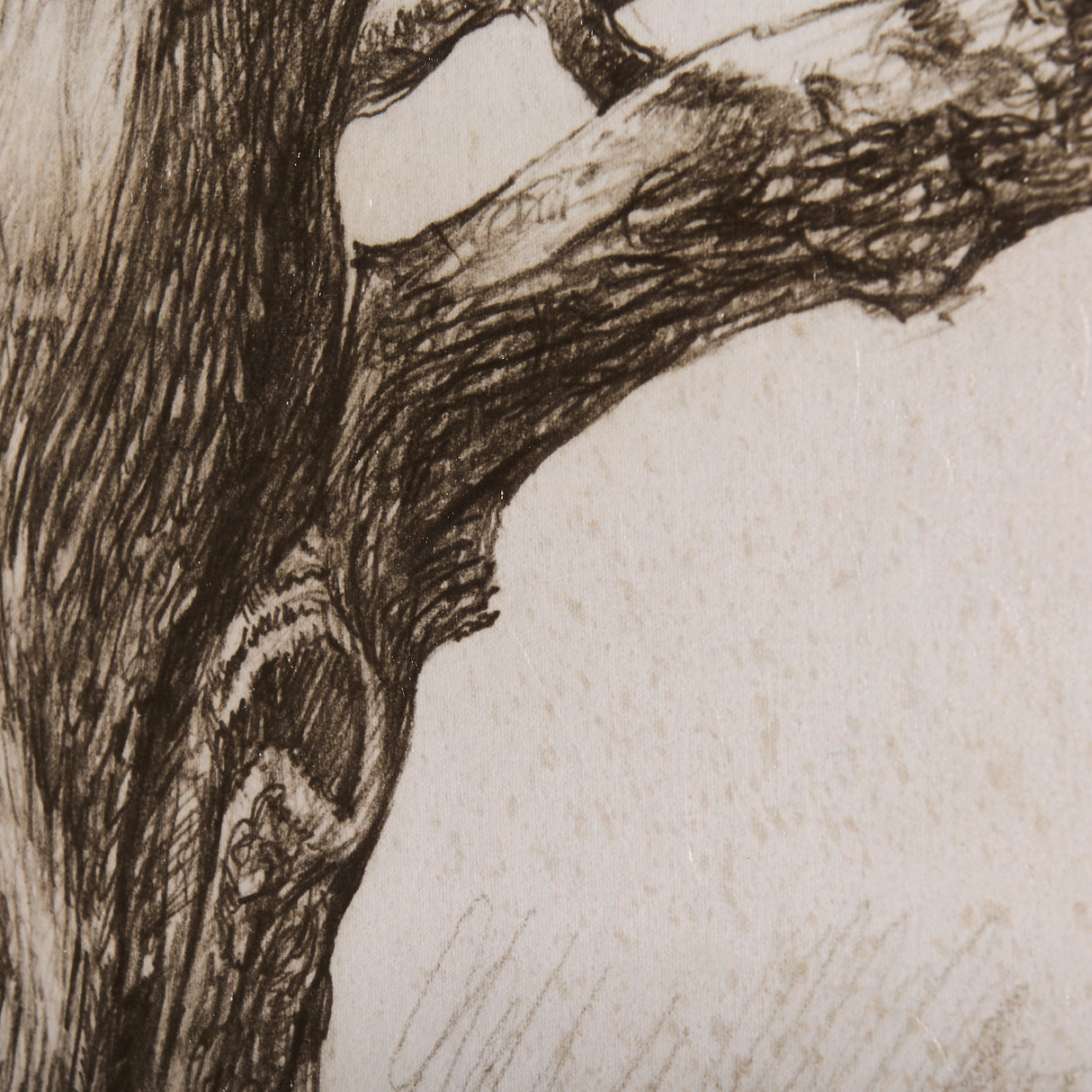 Secret Life of Tree by Mercana Studio a Hand Embellished Textured Canvas from Mercana - Luna Furniture