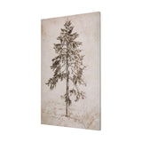 Westcoast Tree Drawing II by Mercana Studio a Hand Embellished Textured Canvas from Mercana - Luna Furniture